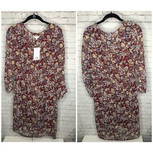 NWT. DR2 paisley dress.